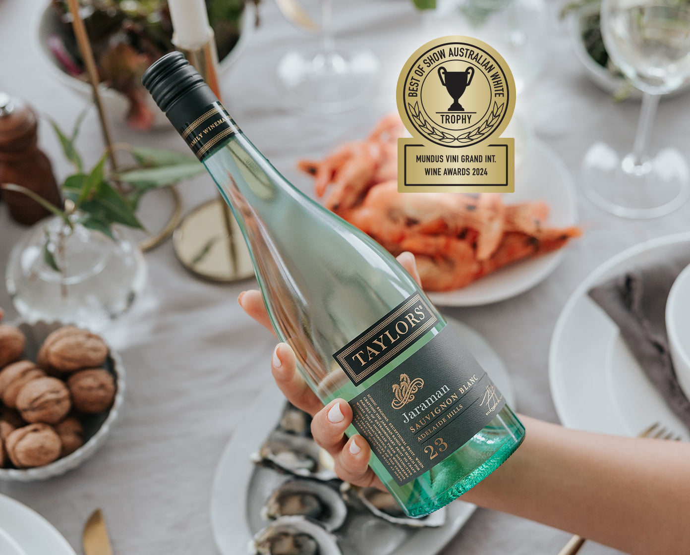 Taylors' Triumph: Double Trophy Win at MUNDUS VINI Grand International Wine Awards