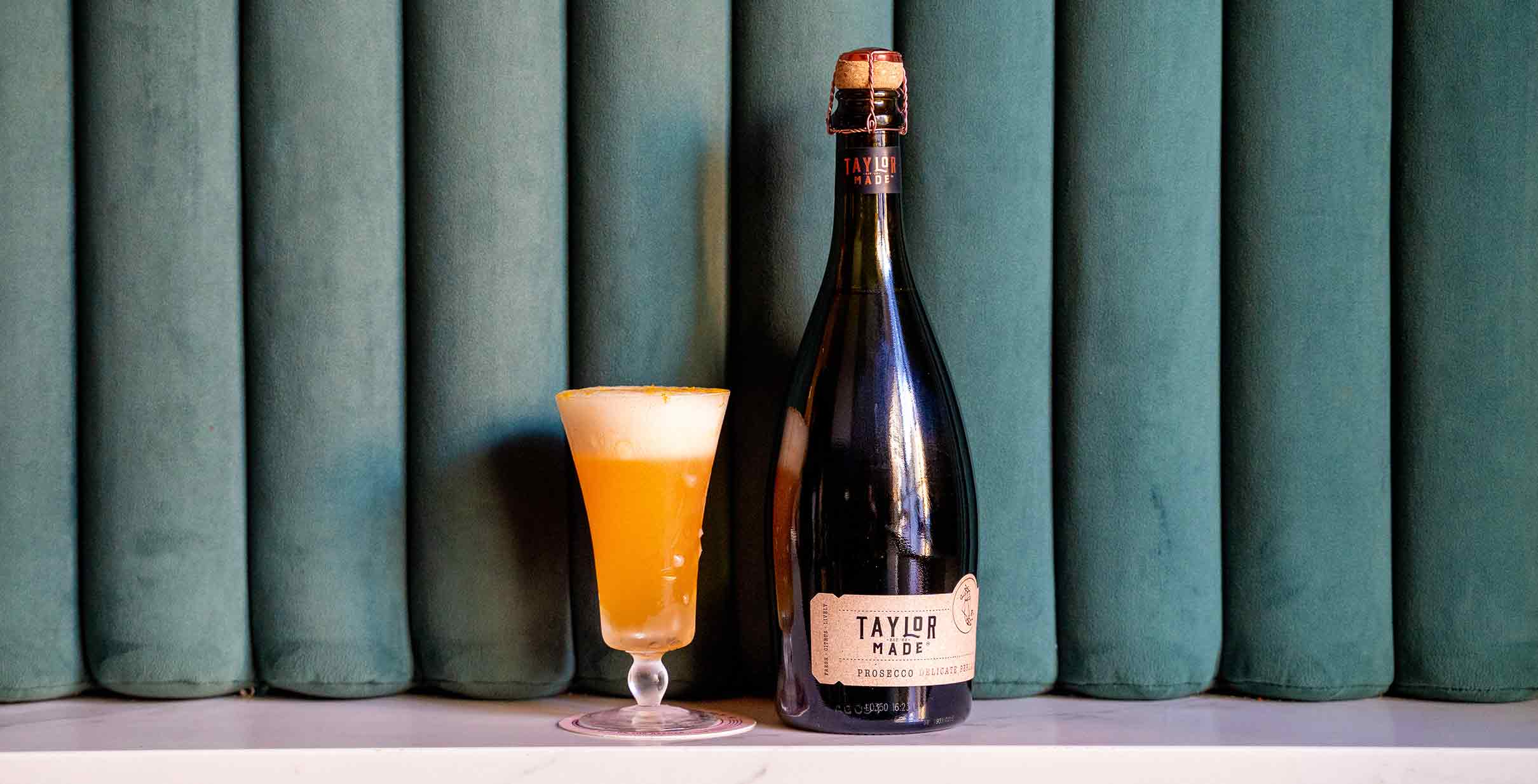 Passionfruit Prosecco Sgroppino Wine Cocktail