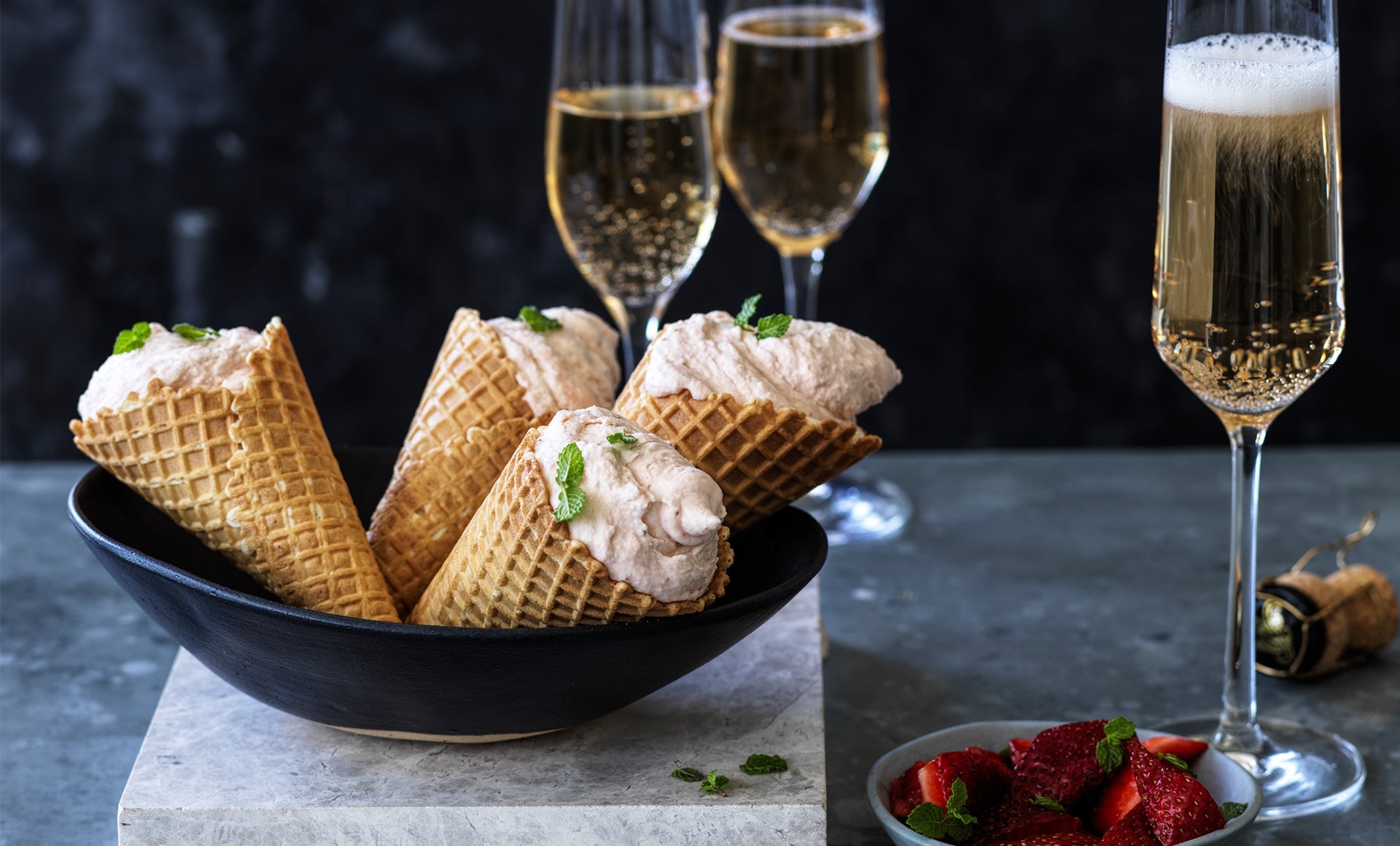 Strawberries and Cream